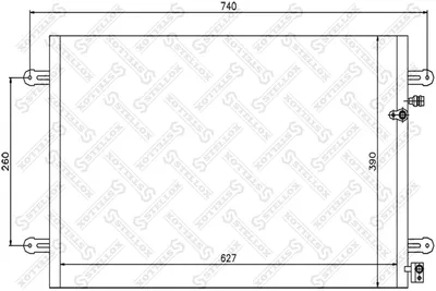 Kondensator, Klimaanlage Audi A4 B6 · Audi A4 B6 Avant · Audi A4 B6 Cabrio