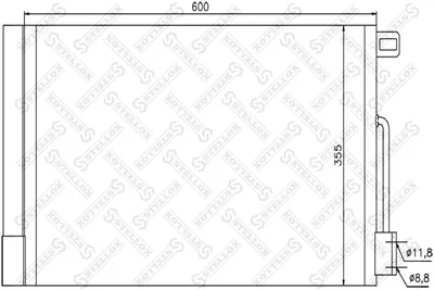 Kondensator, Klimaanlage Alfa Romeo GIULIETTA · Alfa Romeo 4C · Alfa Romeo 4C SPIDER