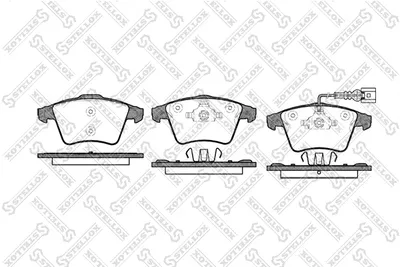 Bremsbelag-Set, Scheibenbremse Vw TOUAREG · Vw MULTIVAN T5 · Vw TRANSPORTER T5 Plattform/Chassis (7JD, 7JE, 7JL, 7JY, 7JZ, 7F)