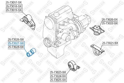 Stand, StellOX 25-73027-SX Motor