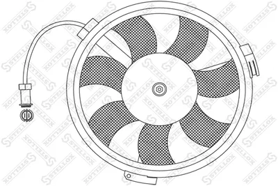 Lüfter, Motorkühlung Audi A4 B5 · Audi A6 C4 · Audi A8 D2
