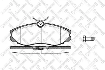 Bremsbelag-Set, Scheibenbremse Ford MAVERICK · Nissan TERRANO II · Nissan SERENA