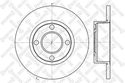 Bremsscheibe Audi 80 B4 Limousine · Audi 80 B4 Avant · Audi 90 B3