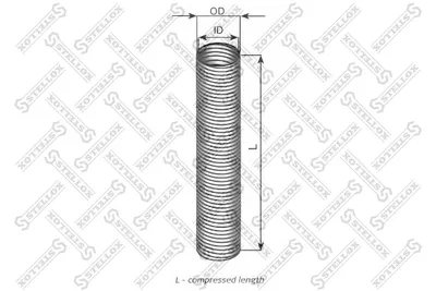 Flexible Verklebung, STELLOX Auspuff 82-01636-SX
