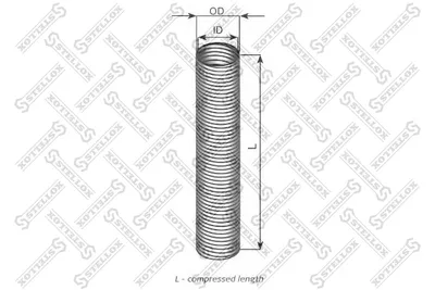 Flexible Verbindung, Auspuff StellOX 82-01645-SX