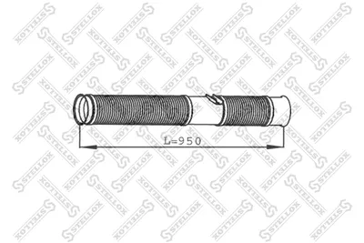 Flexible Verbindung, Auspuff Stellox 82-01654-SX