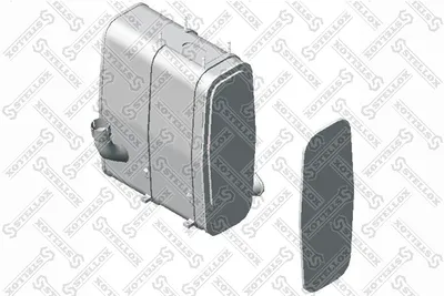 Zentral- und Oberschalldämpfer STELLOX 82-03052-SX