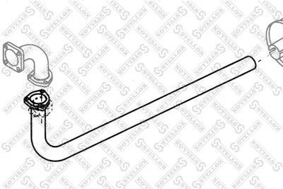 Auspuffrohr Stellox 82-03592-SX