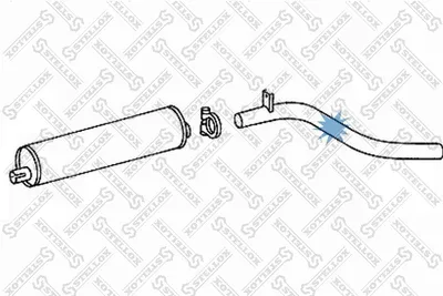 STELLOX 82-03626-SX Auspuffrohr