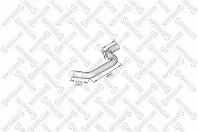 StELLOX Auspuffrohr 82-03654-SX