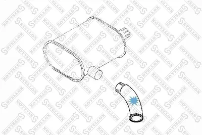 Auspuffrohr STELLOX 82-03681-SX