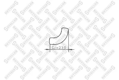 STELLOX 82-03776-SX Auspuffrohr