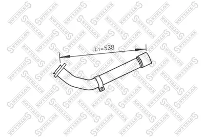 STELLOX 82-03778-SX Auspuffrohr
