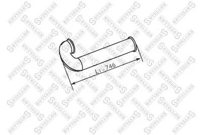 Auspuffrohr Stellox 82-03803-SX
