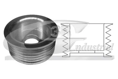 Bandpulley, Lichtmaschine Peugeot 406 · Peugeot 406 Break · Peugeot PARTNER Box Body/MPV