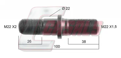 CASALS Radbolzen 21147