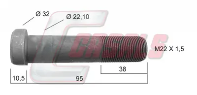 CASALEN 21226 Radbolzen
