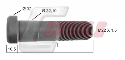 CASALS Radbolzen 21236
