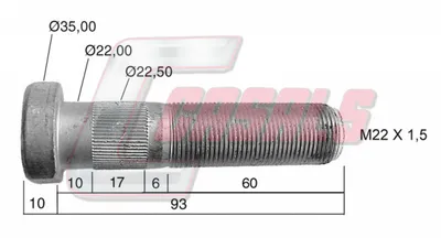 CASALEN 21475 Radbolzen