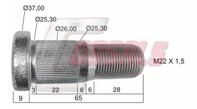 CASALEN 21488 Radbolzen