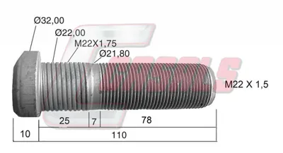 CASALS Radbolzen 21493