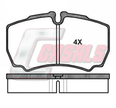 Bremsbelag Set, Scheibenbremse Fiat PALIO · Fiat PALIO Wochenende