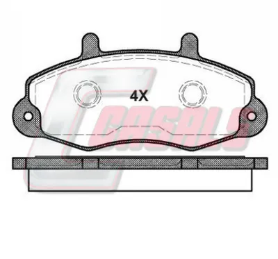 Bremsbelag-Set, Scheibenbremse Mercedes-Benz 124 Coupe · Mercedes-Benz 124 Limousine · Mercedes-Benz 124 T-Modell