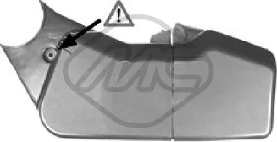 Abdeckung, Zahnriemen Fiat PANDA · Fiat UNO · Lancia Y10