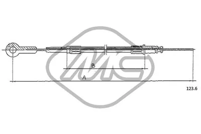 Beschleuniger Kabel Fiat 126 · Fiat 500