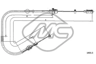 Beschleuniger Kabel Fiat CINQUECENTO