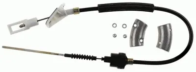 Kabelzug, Kupplungskontrolle Fiat PANDA · Fiat 500 · Fiat PANDA Hatchback Van