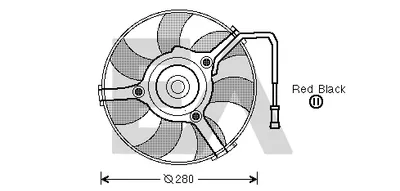 Lüfter, Motorkühlung Audi A4 B5 · Audi A6 C4 · Audi A8 D2