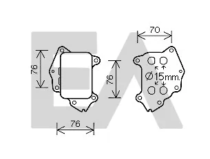 Ölkühler, Motoröl Citroën BERLINGO / BERLINGO ERSTE Box Körper / MPV · Citroën BERLINGO / BERLINGO ERSTE MPV · Citroën XSARA