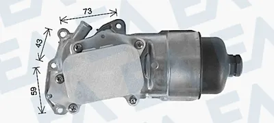 Ölkühler, Motoröl Citroën BERLINGO / BERLINGO ERSTE Box Körper / MPV · Citroën BERLINGO / BERLINGO ERSTE MPV · Citroën XSARA