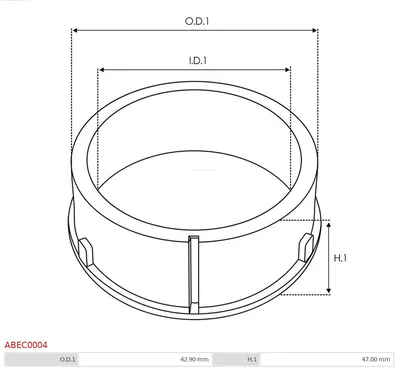 Schutzhülle, Lichtmaschine AS-PL ABEC0004