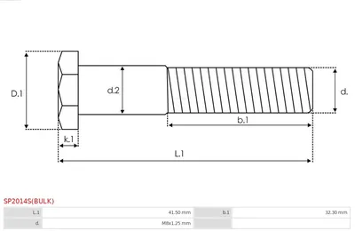 Reparatursatz, Starter-Motor AS-PL SP2014S(BULK)