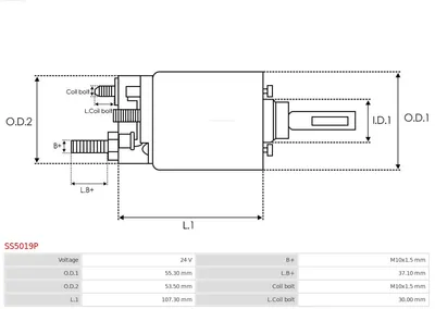 Magnetschalter, Stander AS-PL SS5019P