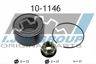 Radlagersatz Nissan KUBISTAR Van · Renault RAPID Box Body/MPV · Renault CLIO I