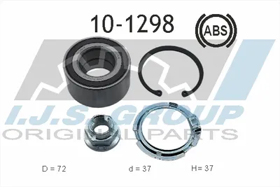 Radlager-Kit Mercedes-Benz CITAN Mixto · Mercedes-Benz CITAN Box Body/MPV · Mercedes-Benz CITAN MPV