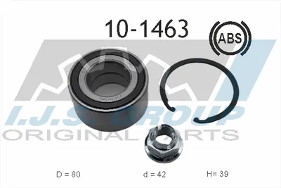 Radlager-Kit Renault MEGANE III Rückschlag · Renault MEGANE III Coupe · Renault MEGANE III Grandtour