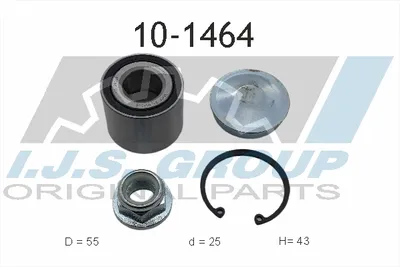 Radlager-Kit Renault MODUS / GRAND MODUS · Renault CLIO III Grandtour · Renault LOGAN I