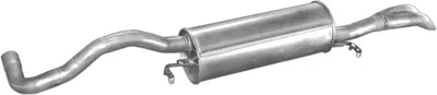 Endschalldämpfer Audi A4 B5 · Audi A4 B5 Avant