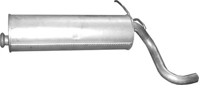 Schalldämpfer hinten Citroën C15 Gehäusegehäuse/MPV · Citroën C15 Kombi