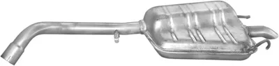 Schalldämpfer hinten Ford ESCORT V Turnier