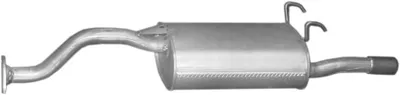 Schalldämpfer hinten Honda CIVIC V Limousine · Honda CIVIC V Coupe · Honda CIVIC VI Limousine