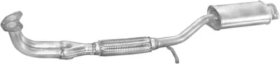 Vorne Schalldämpfer Hyundai PONY · Hyundai PONY / EXCEL Saloon