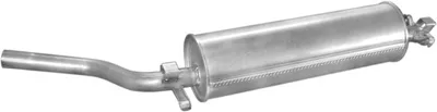 Schalldämpfer hinten Mercedes-Benz 123 Limousine · Mercedes-Benz 123 Coupe