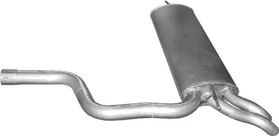 Endschalldämpfer hinten Mercedes-Benz E-CLASS T-Modell