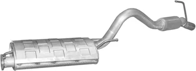 Endschalldämpfer Mitsubishi L200