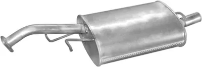 Hinterer Schalldämpfer Mitsubishi LANCER IV · Mitsubishi LANCER IV Hatchback · Mitsubishi LANCER V